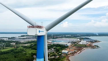 World's biggest wind turbine.
