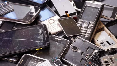pile of phones