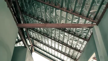 Foil insulation.