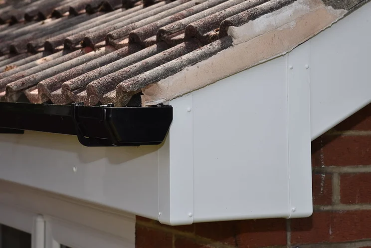 Tiled roof.