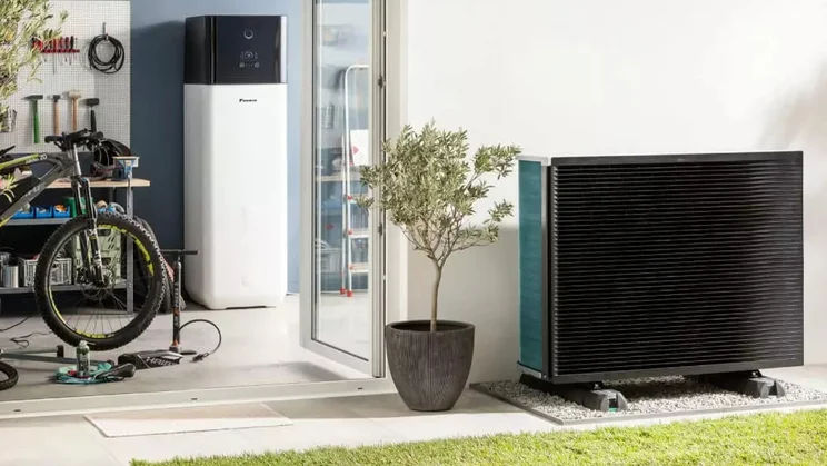 Daikin Altherma heat pump outdoor unit
