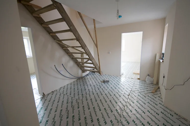 Floor insulation.