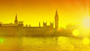 a swelteringly hot day in london