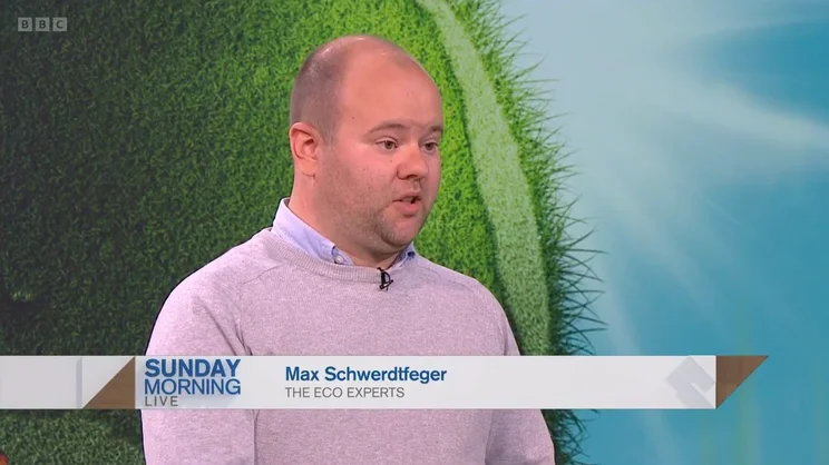 Maximilian Schwerdtfeger on BBC's Sunday Morning Live