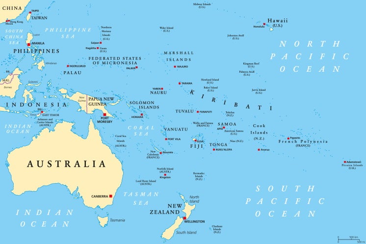 map of part of the world
