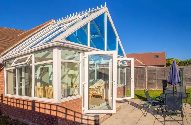 Glass conservatory