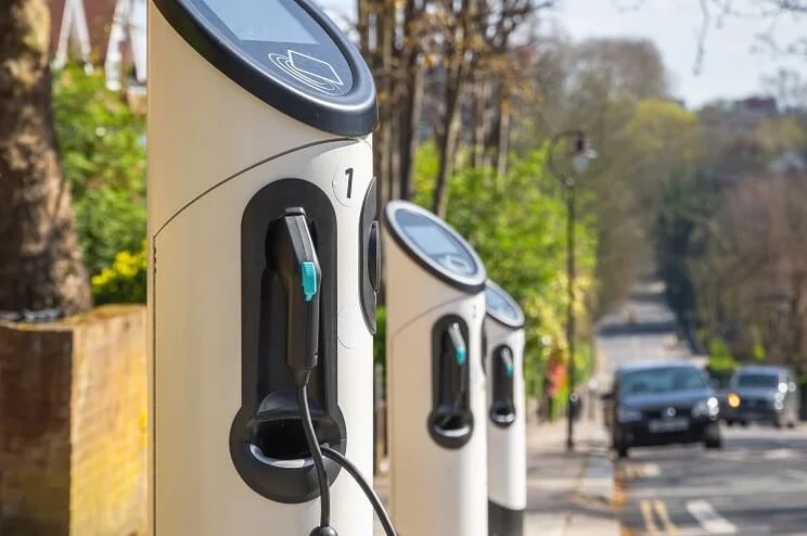 On-street EV chargers