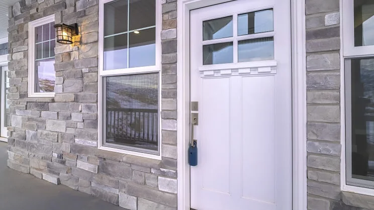 UPVC sash window
