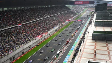 Formula 1 racing start