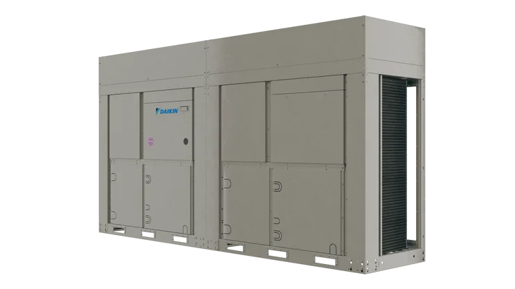 The largest size of the Daikin heat pump