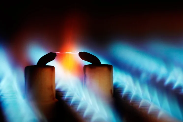 the inside of a boiler