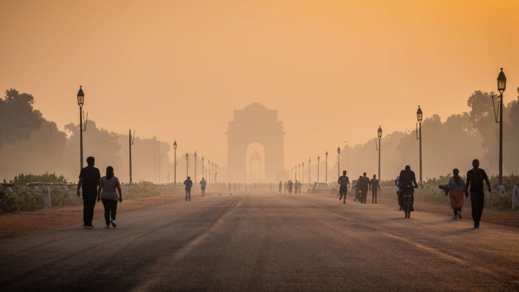 air pollution in New Delhi