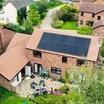 Solar Fast - 16 solar panels on a roof