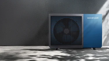 A wondrwall heat pump