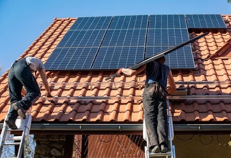Installing second hand solar panels