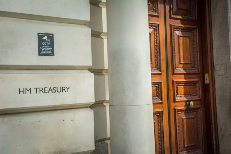 the uk government treasury