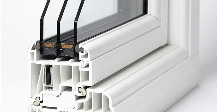 Triple glazing.