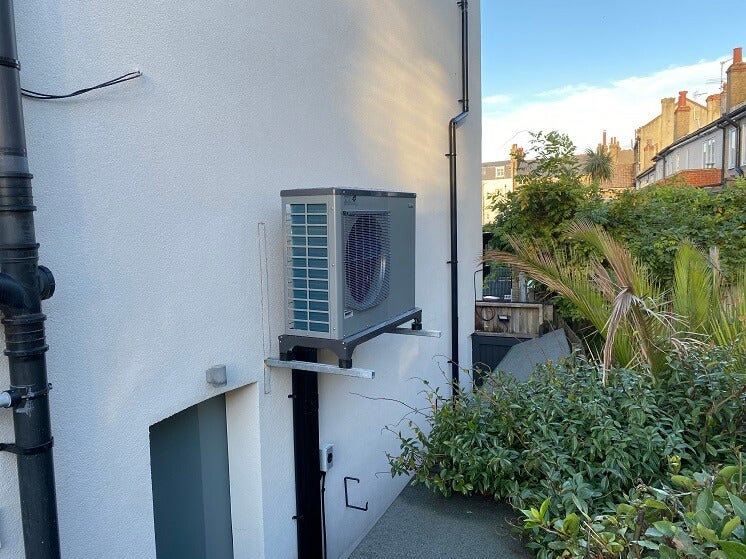 Air source heat pump in London