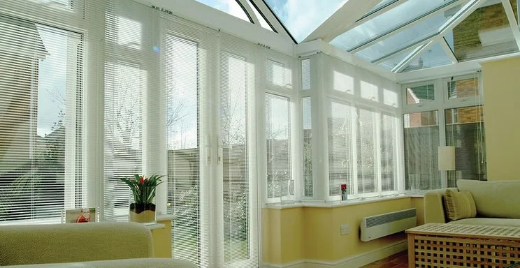 Heated conservatory.