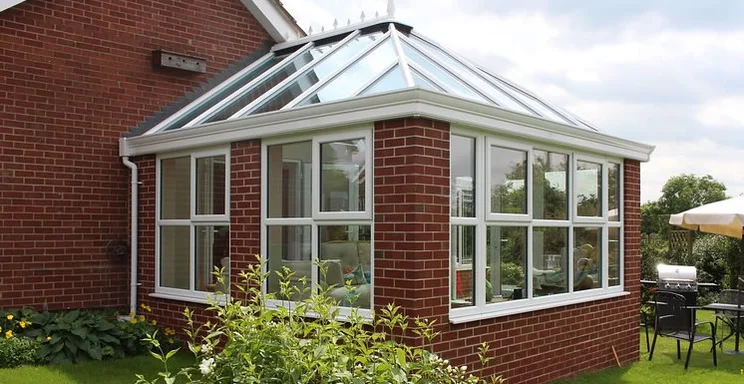 Conservatory roof insulation.