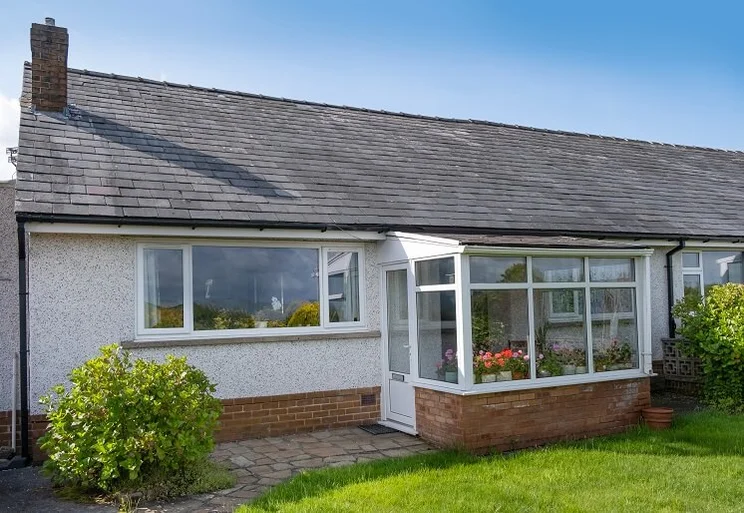 bungalow with a uPVC double glazed porch