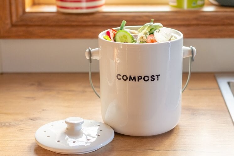 Indoor compost bin