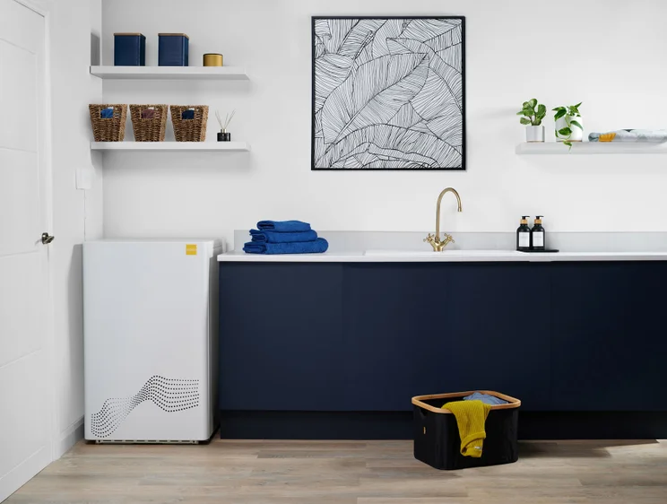Tepeo ZEB installed in utility room