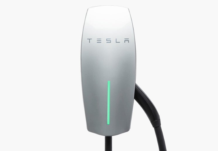 a tesla ev charger