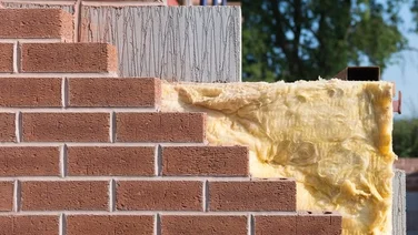 insulation inside a cavity wall