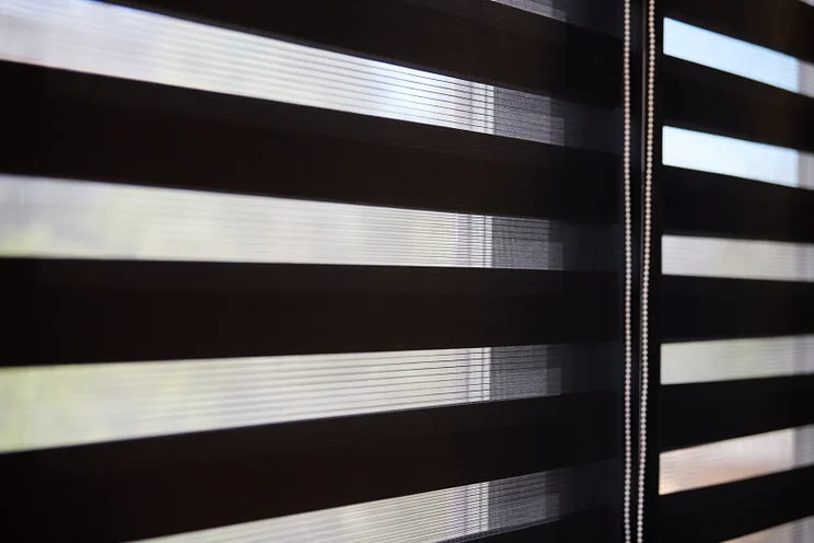 Window blinds to represent what solar blind would look like
