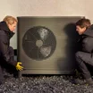 Aira Heat Pump being installed