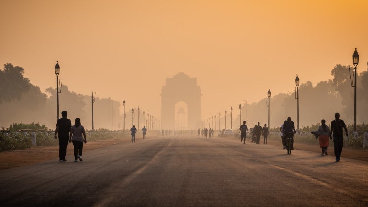 a street in Delhi
