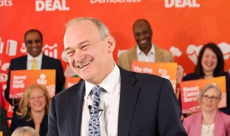Ed Davey launches the Lib Dem manifesto