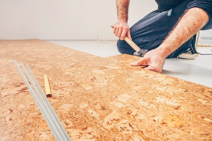 Cork insulation