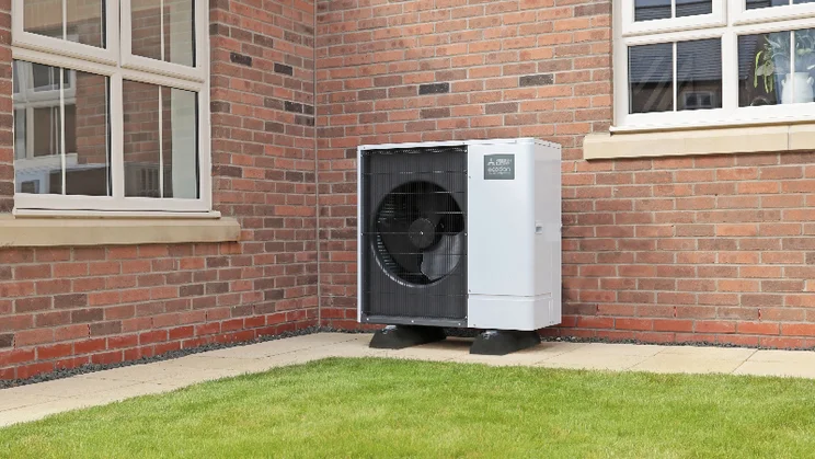 Mitsubishi Ecodan outdoor unit