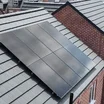 Solar panels on a new build roof - pic credit: Solar Fast