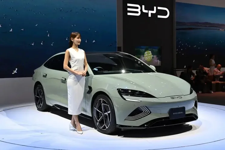 BYD car.