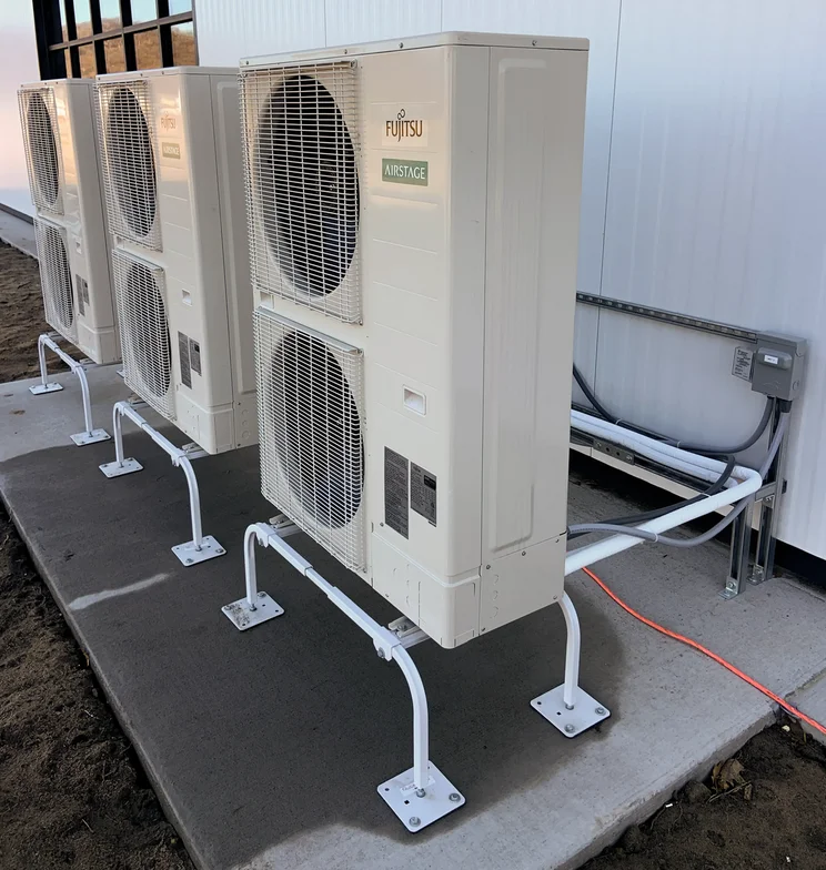 air-source heat pump system
