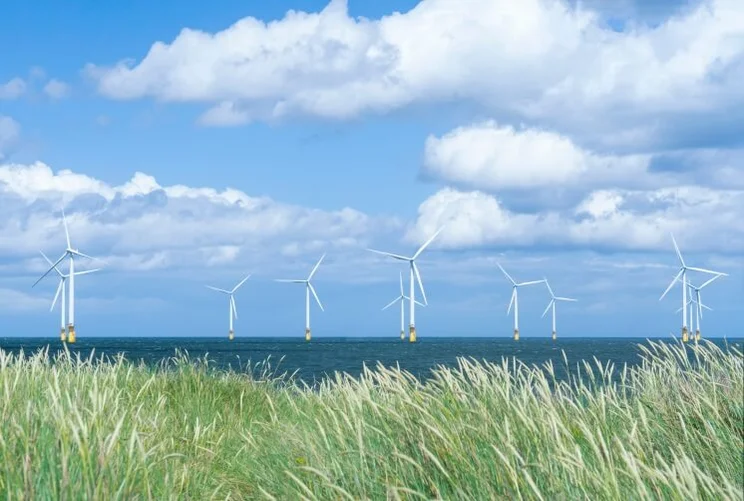 offshore wind turbines near middlesbrough