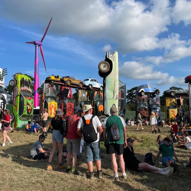 Glastombury installed at 28ft wind turbine in 2023