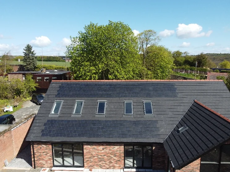 Ergosun solar roof tiles