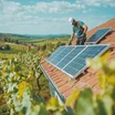 People gives thumbs up to solar panels