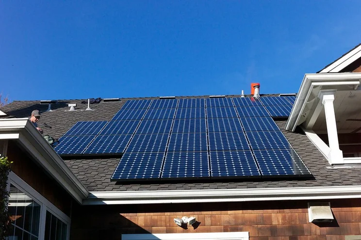 Solar panels Ireland.