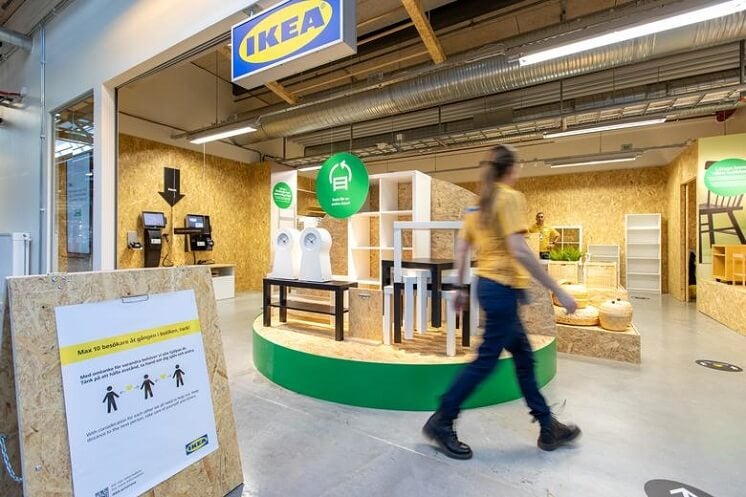 ikea second-hand shop