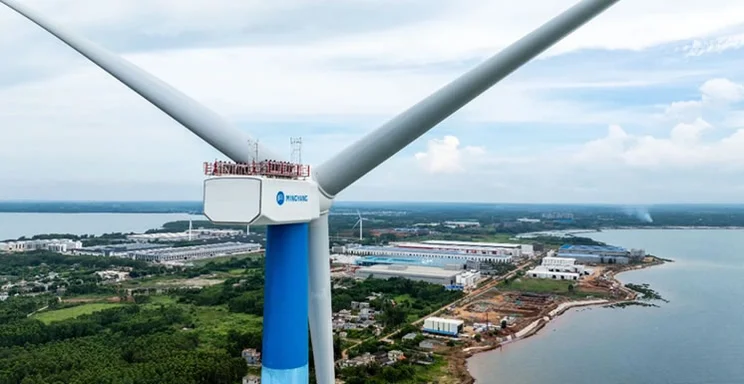 World's biggest wind turbine.